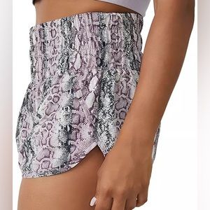 FP Movement Women's The Way Home Printed Shorts NWT